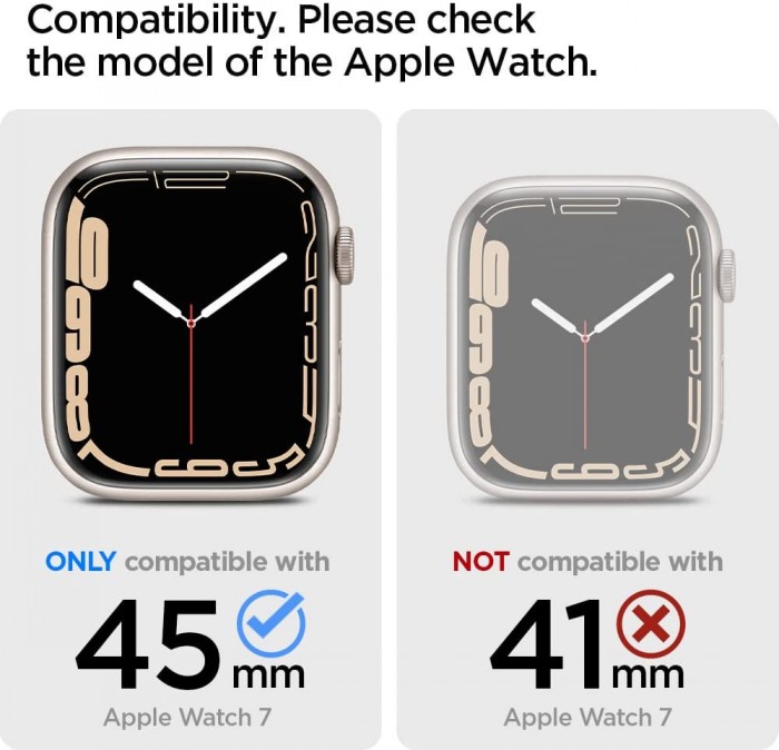 Ốp Apple Watch Series 7 - 45mm Spigen Thin Fit 1